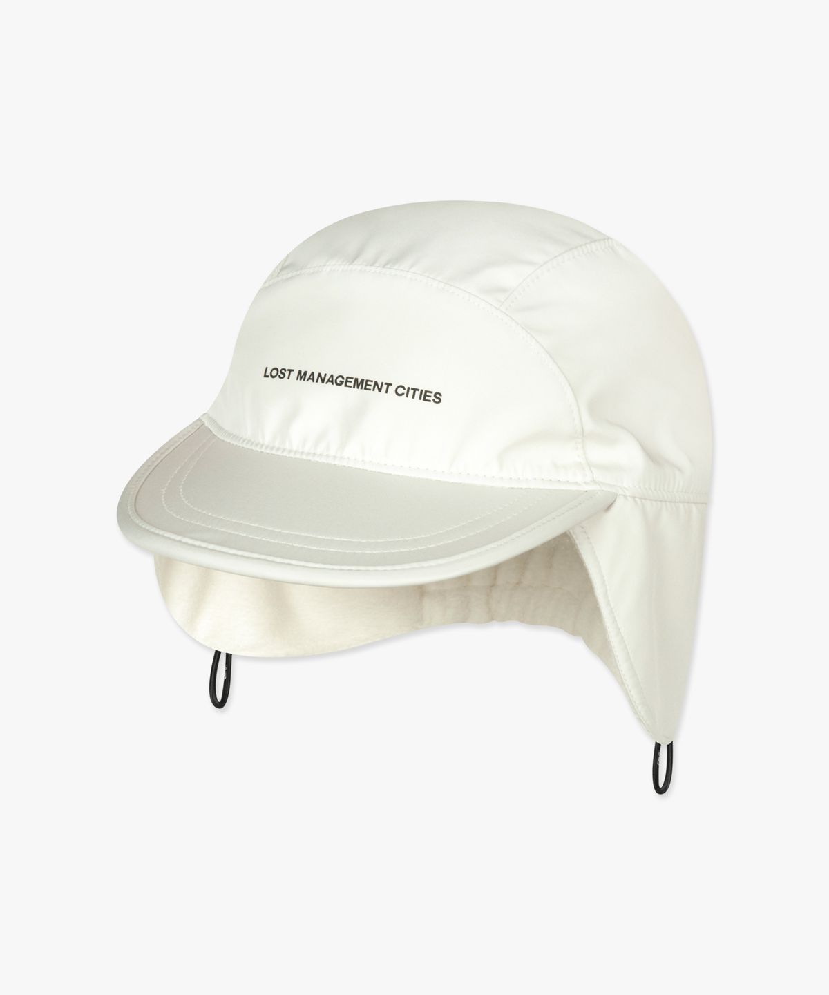 엘엠씨(LMC) FLEECE EARFLAP CAP ivory