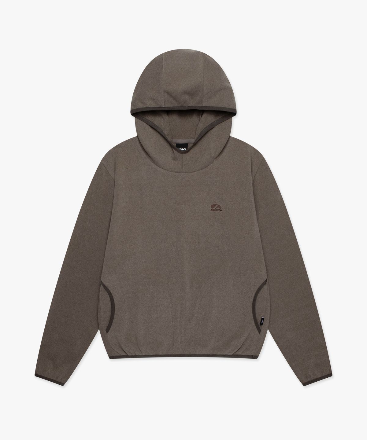 엘엠씨(LMC) WM CIRCLE LOGO FLEECE HOODIE brown