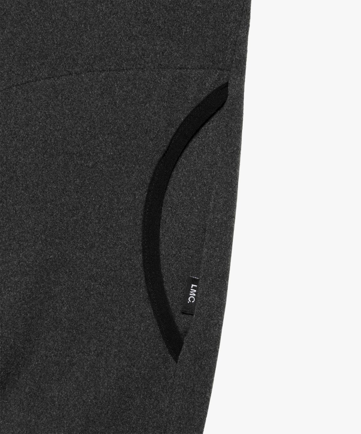 엘엠씨(LMC) WM CIRCLE LOGO FLEECE HOODIE charcoal