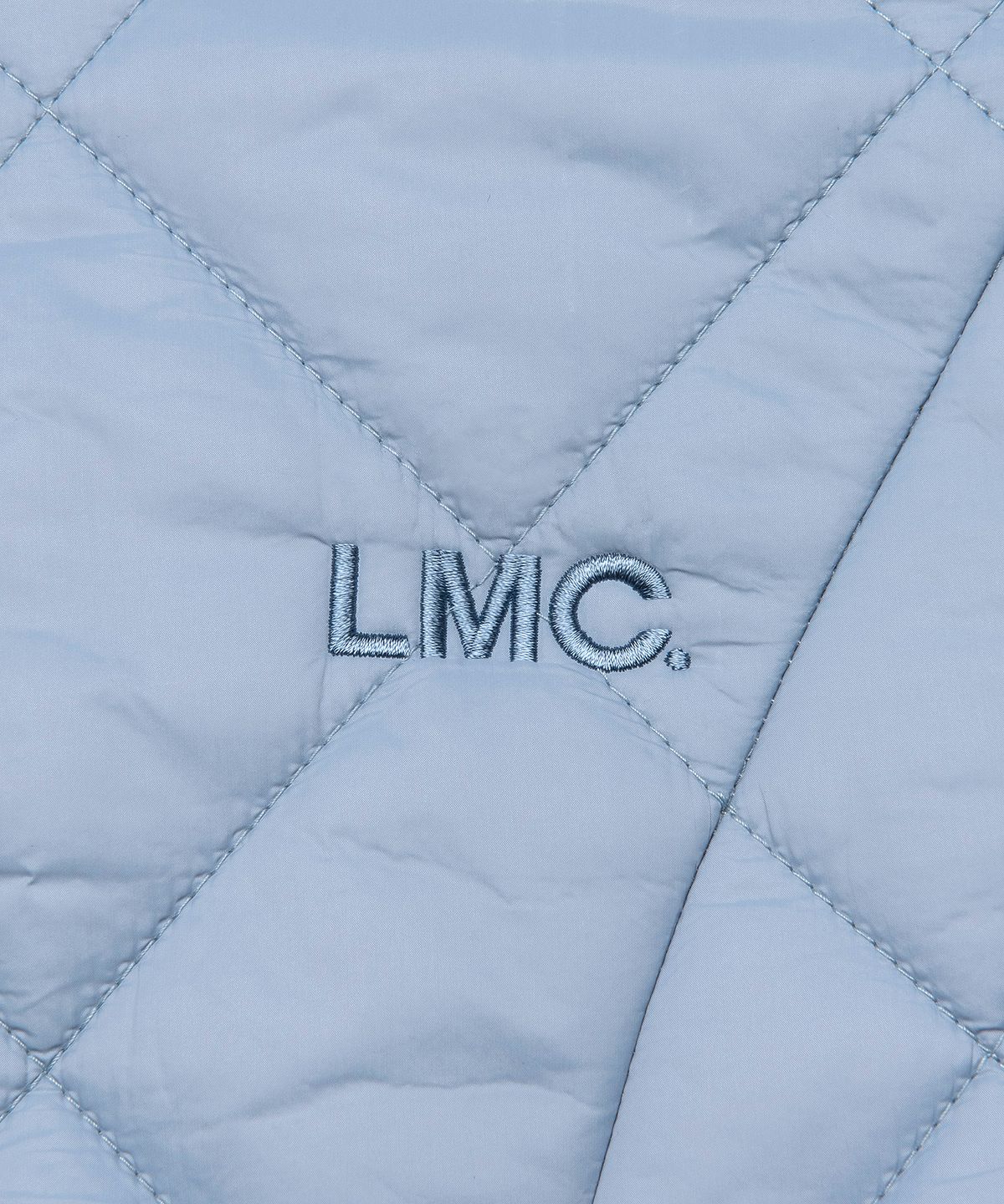 엘엠씨(LMC) WM OG QUILTED HOODIE JACKET ash blue