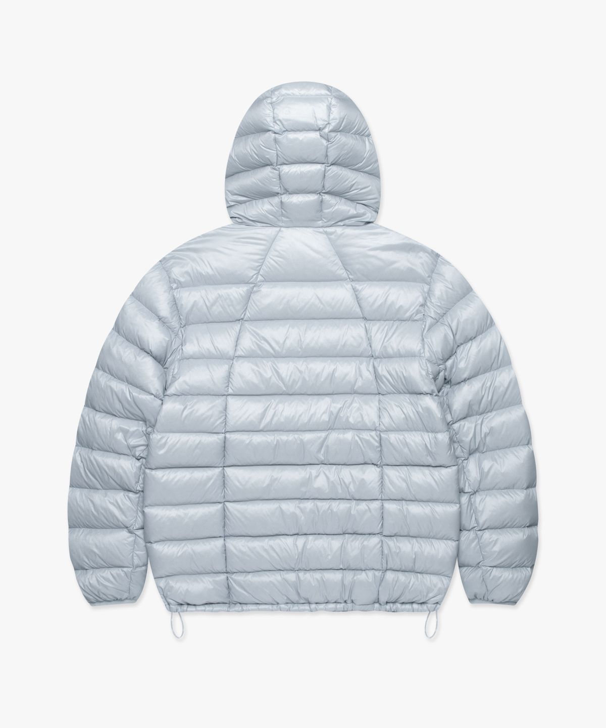 엘엠씨(LMC) OVAL GLOBE LIGHT WEIGHT HOODED DOWN JACKET light gray