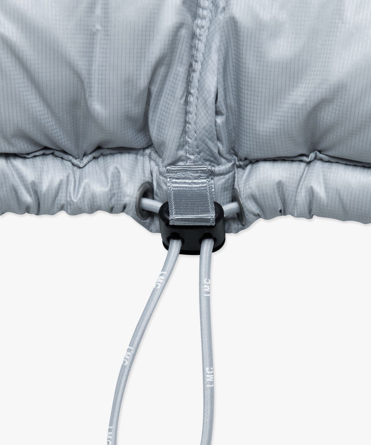 엘엠씨(LMC) OVAL GLOBE LIGHT WEIGHT HOODED DOWN JACKET light gray