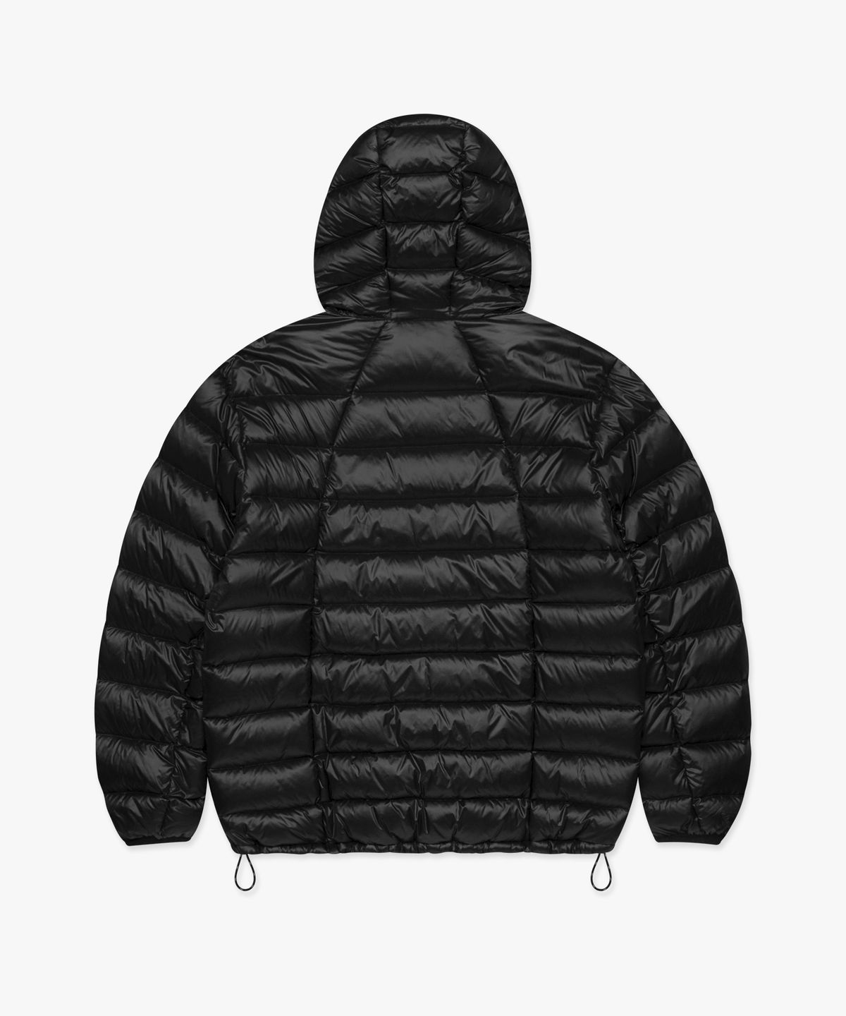 엘엠씨(LMC) OVAL GLOBE LIGHT WEIGHT HOODED DOWN JACKET black
