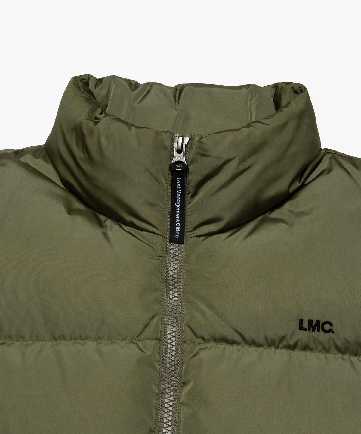 엘엠씨(LMC) OG PUFFER DUCK DOWN VEST olive