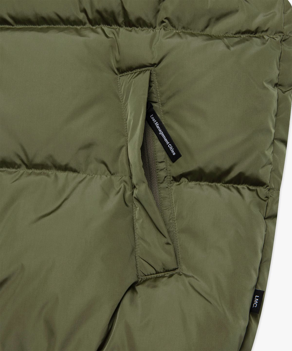 엘엠씨(LMC) OG PUFFER DUCK DOWN VEST olive