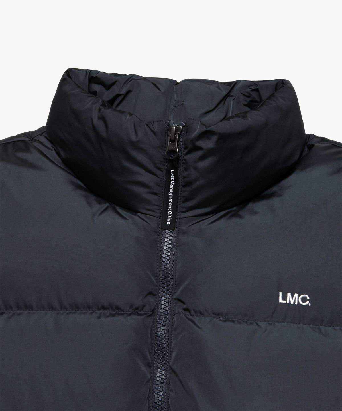 엘엠씨(LMC) OG PUFFER DUCK DOWN VEST charcoal
