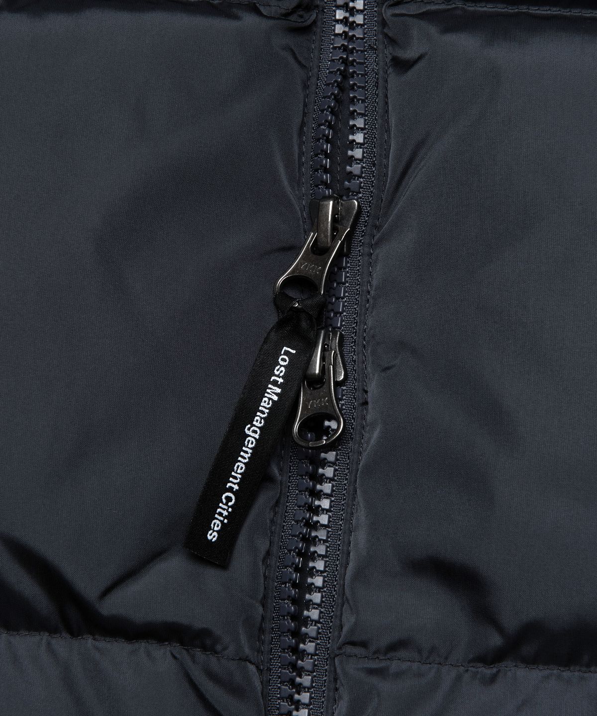엘엠씨(LMC) OG PUFFER DUCK DOWN VEST charcoal