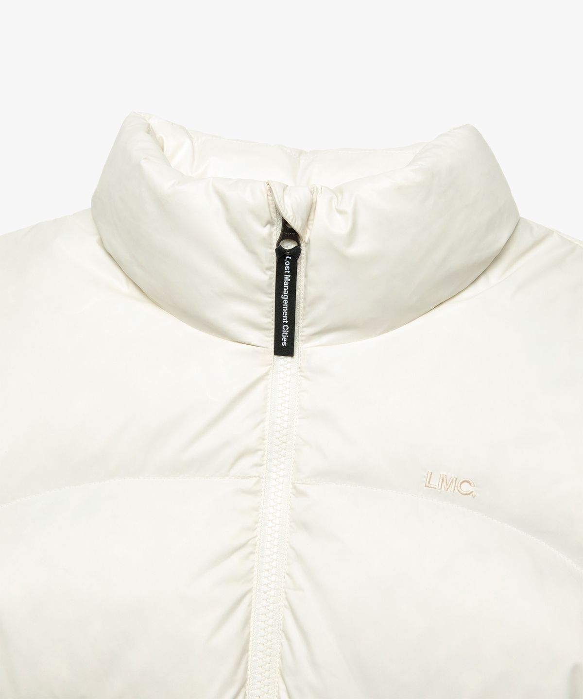 엘엠씨(LMC) WM OG CROP PUFFER DUCK DOWN PARKA cream