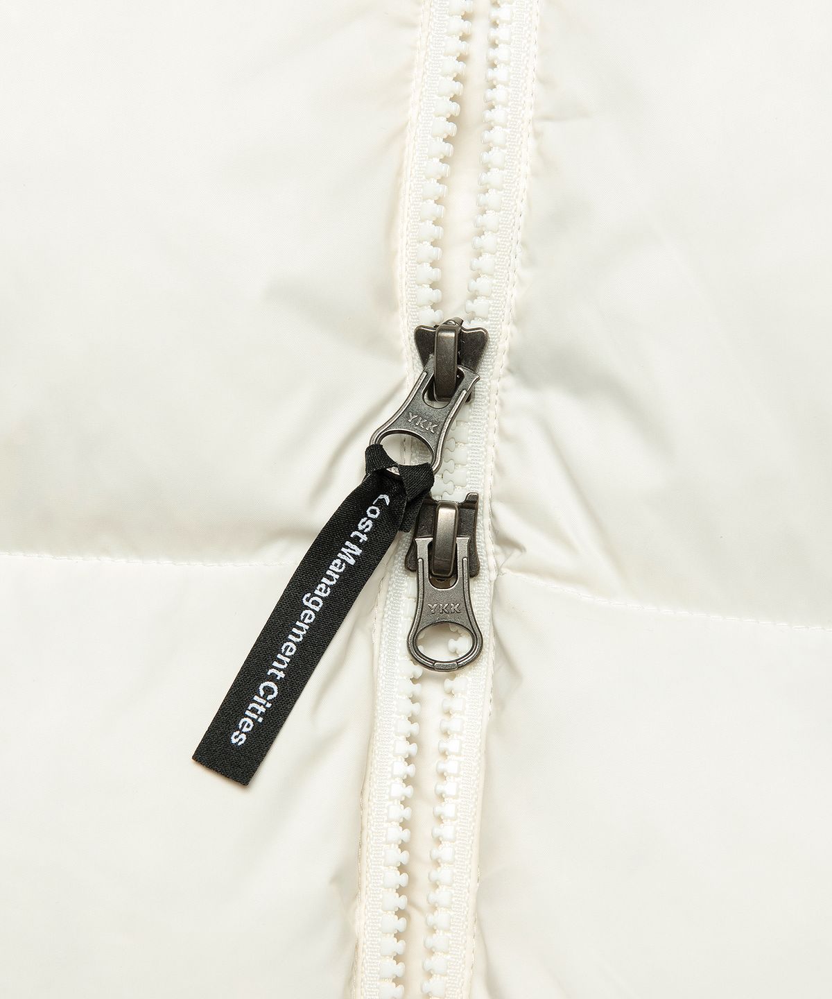엘엠씨(LMC) WM OG CROP PUFFER DUCK DOWN PARKA cream