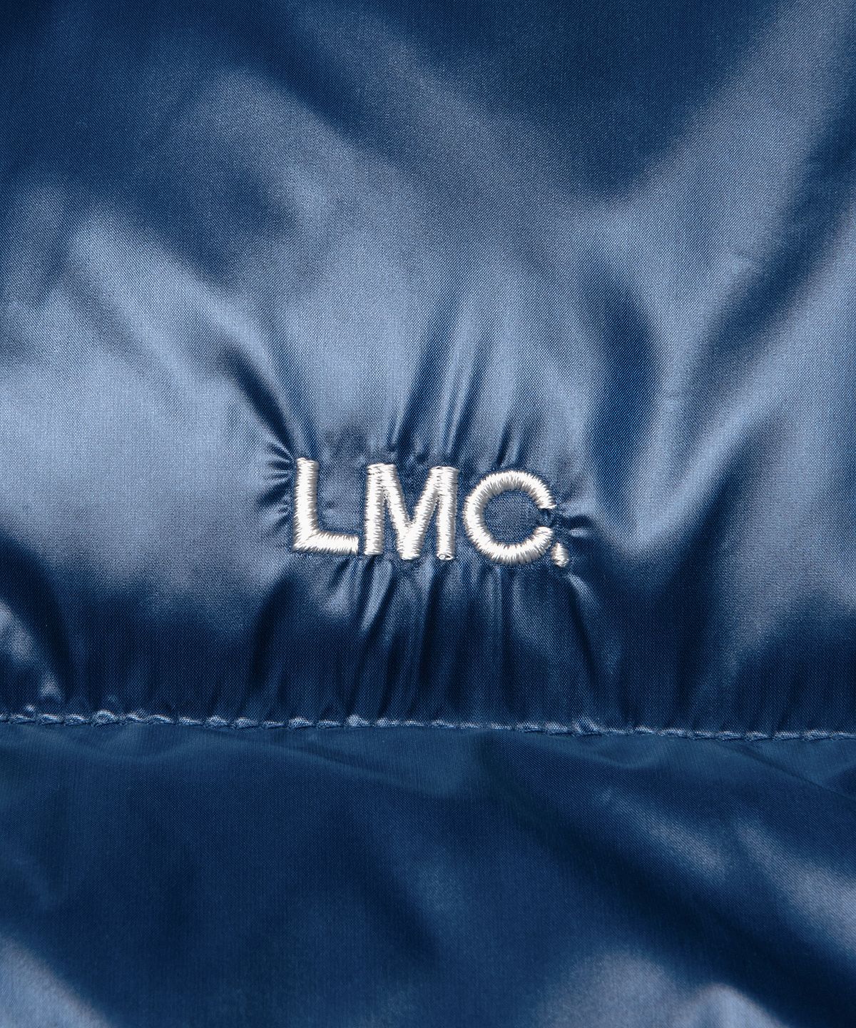 엘엠씨(LMC) OG GLOSSY PUFFER DUCK DOWN PARKA blue