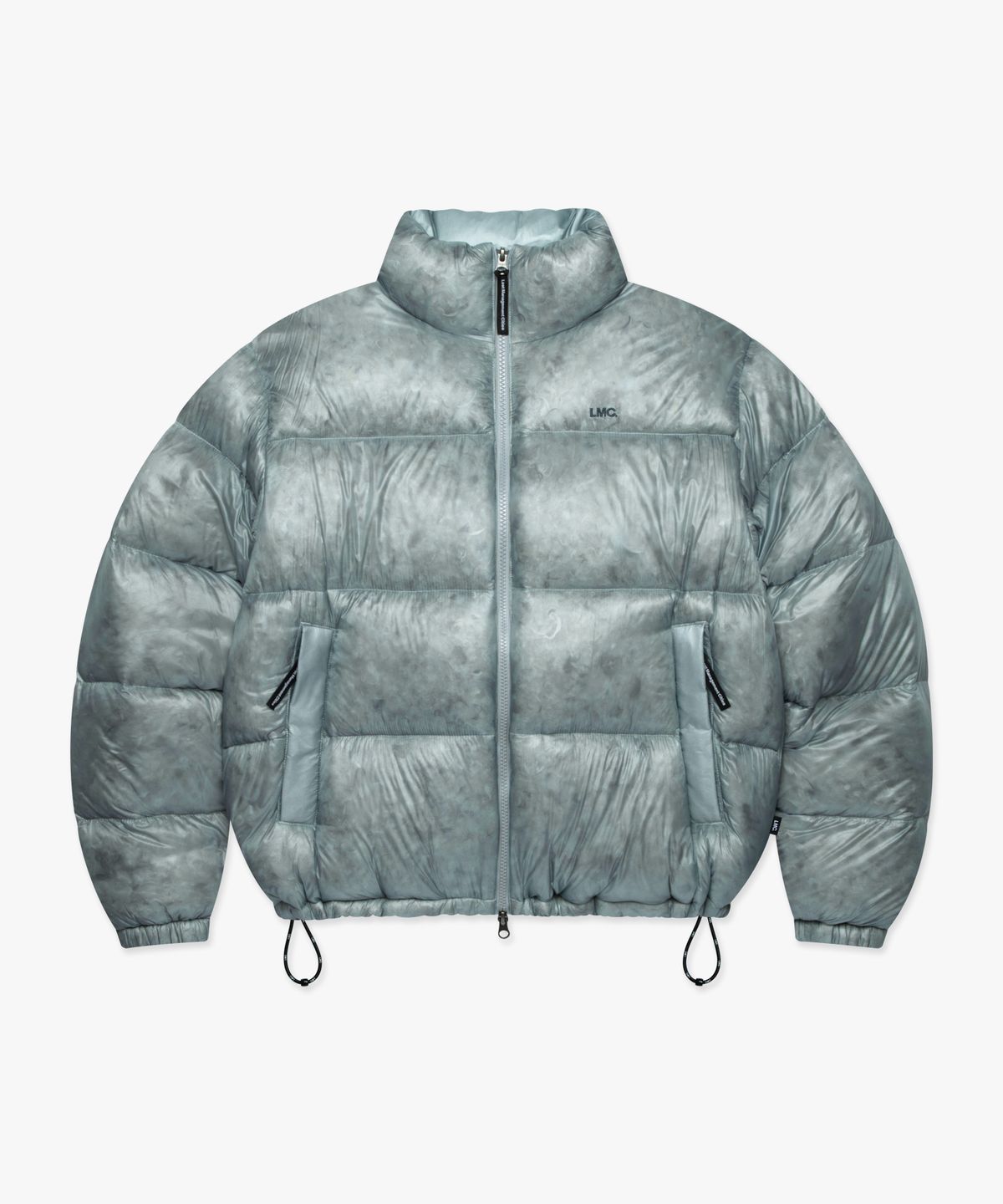 엘엠씨(LMC) SEETHROUGH OG PUFFER DUCK DOWN PARKA ash gray