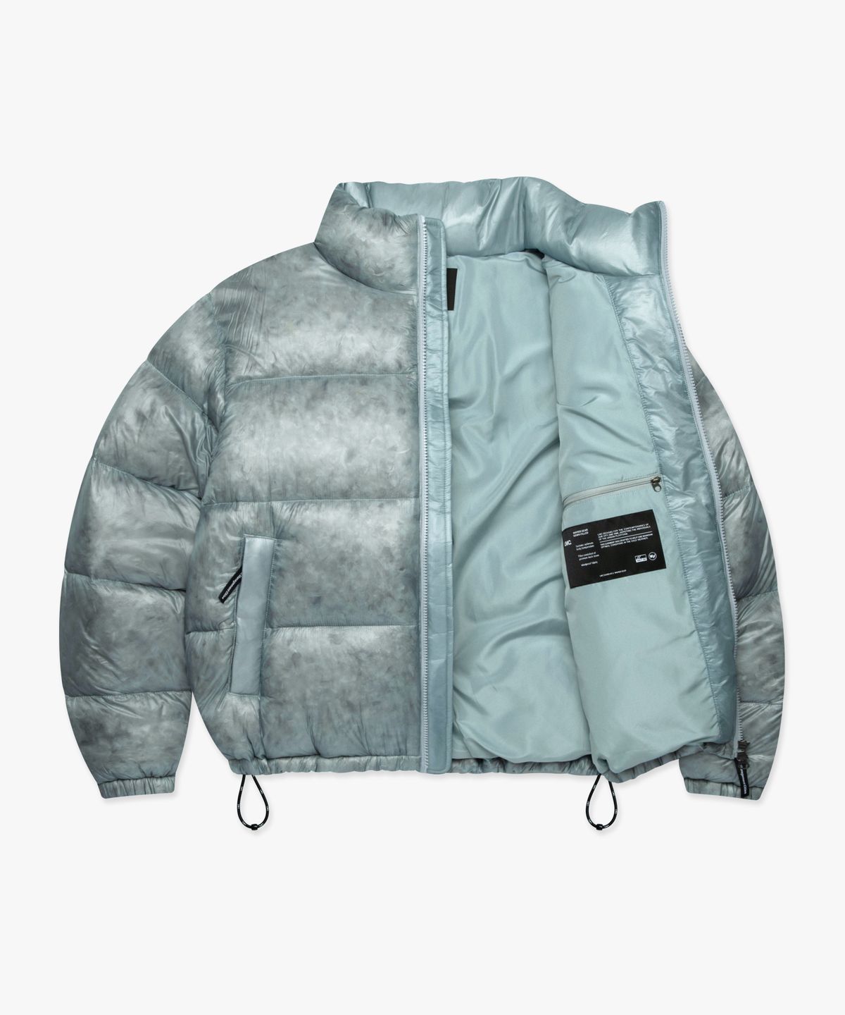 엘엠씨(LMC) SEETHROUGH OG PUFFER DUCK DOWN PARKA ash gray