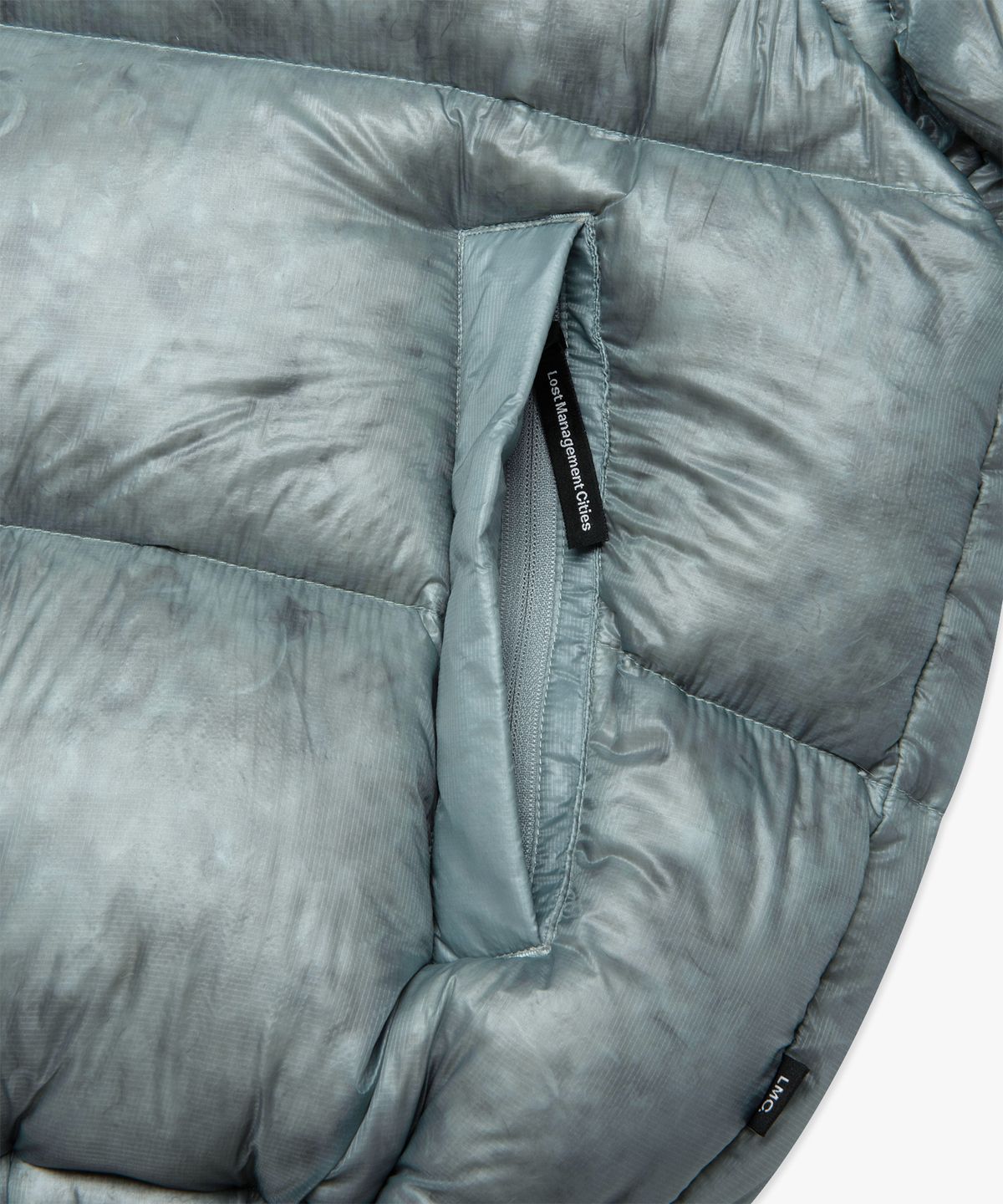 엘엠씨(LMC) SEETHROUGH OG PUFFER DUCK DOWN PARKA ash gray