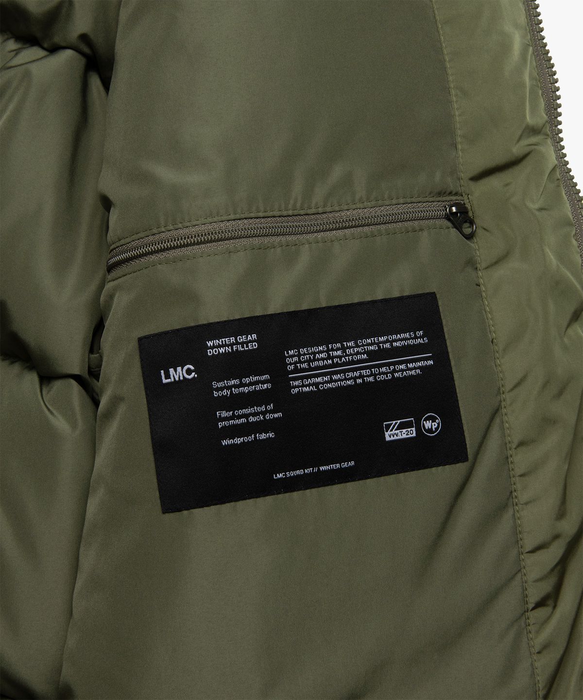 엘엠씨(LMC) OG PUFFER DUCK DOWN PARKA olive