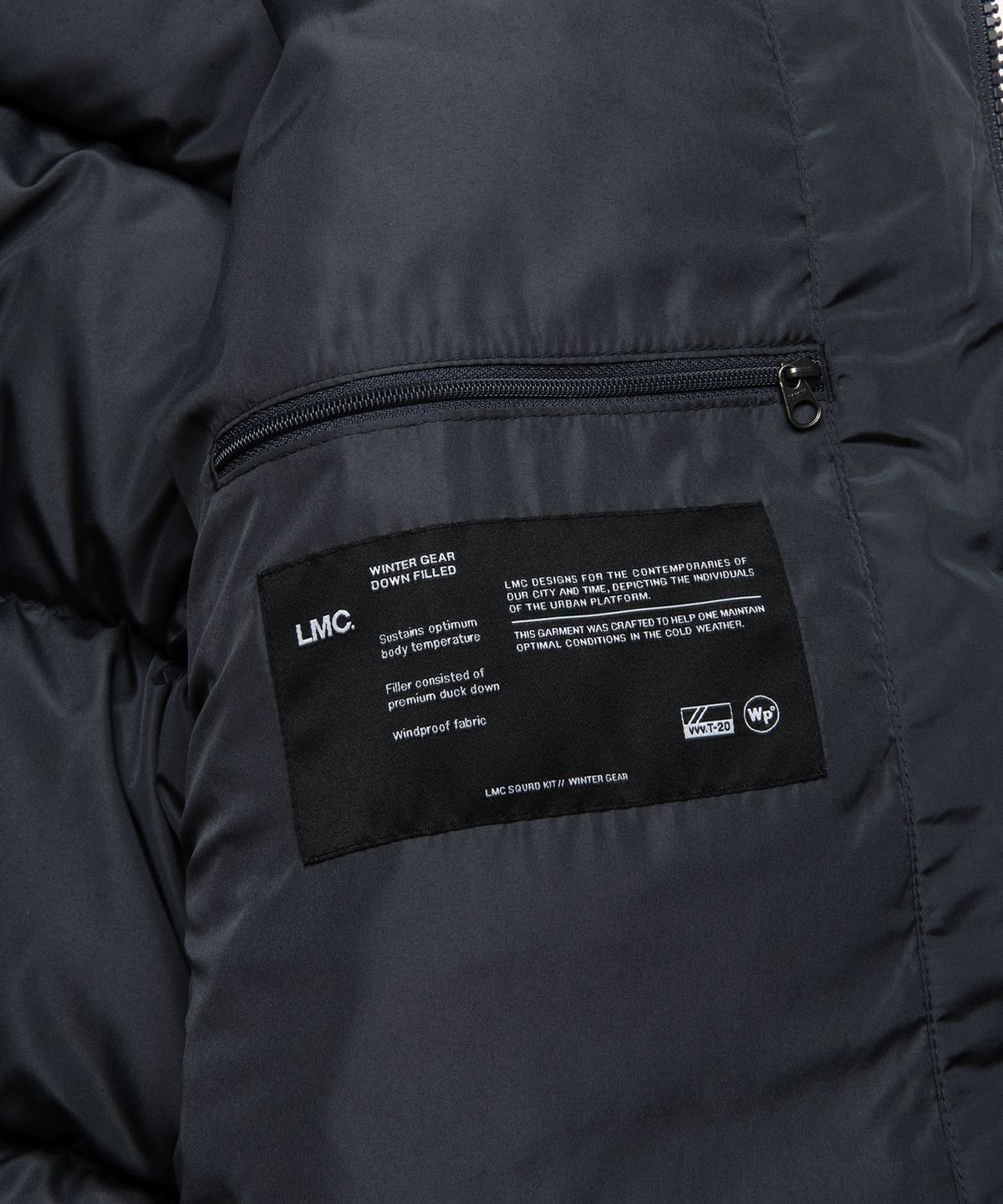 엘엠씨(LMC) OG PUFFER DUCK DOWN PARKA charcoal