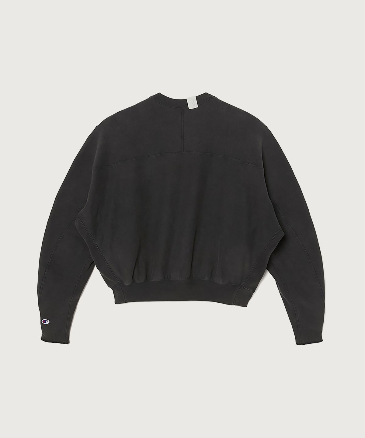 챔피온(CHAMPION) 챔피온 X 엔할리우드 리버스위브 스웨트셔츠 Off Black