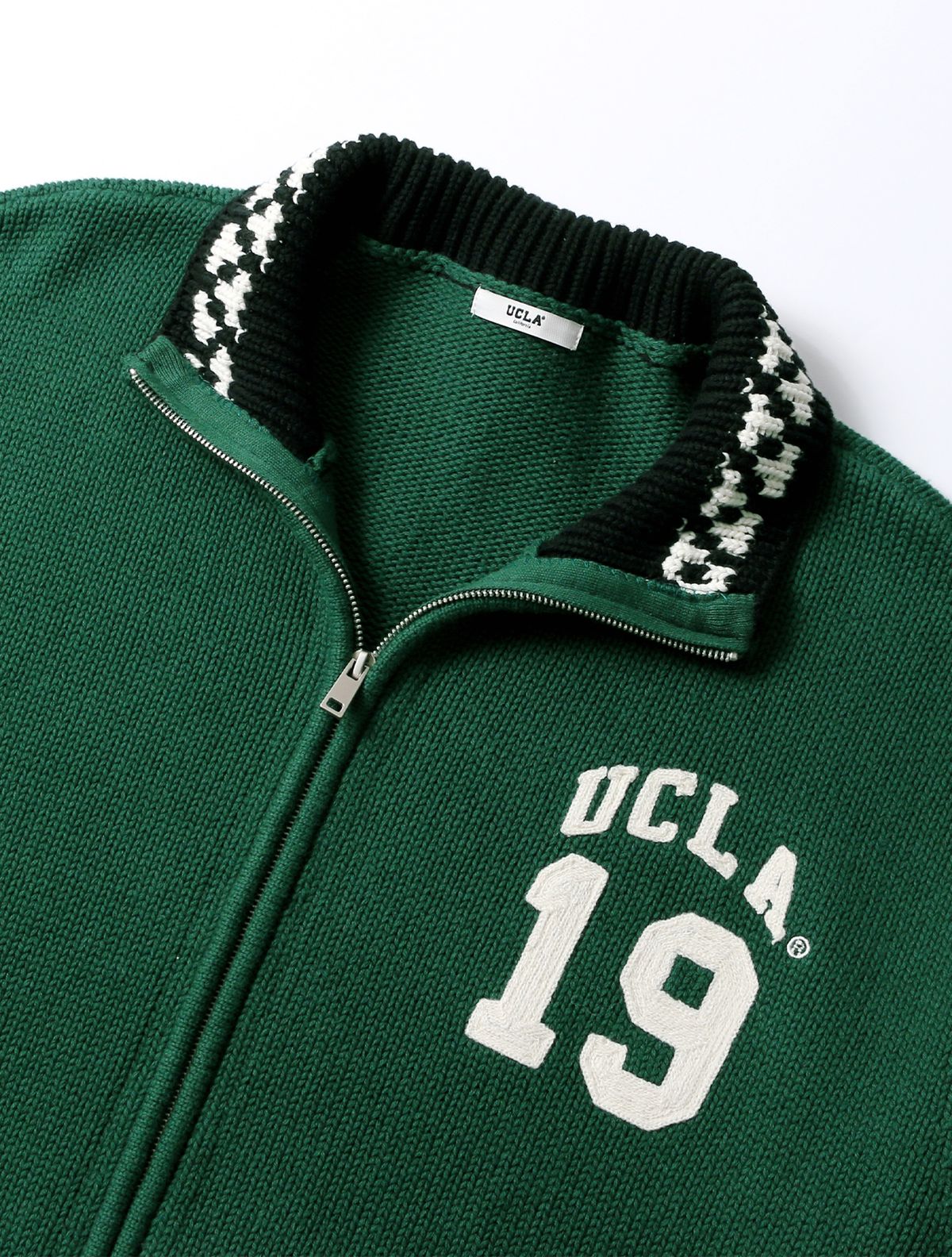유씨엘에이(UCLA) 남녀공용 1919 UCLA 니트 바시티 점퍼[GREEN](UB9GD43)