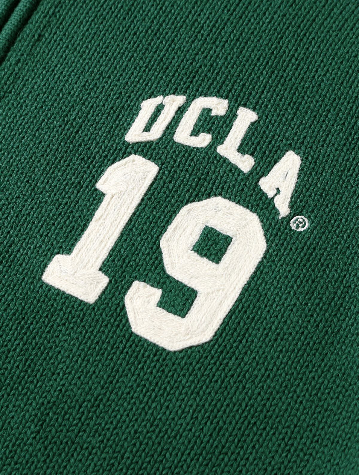 유씨엘에이(UCLA) 남녀공용 1919 UCLA 니트 바시티 점퍼[GREEN](UB9GD43)