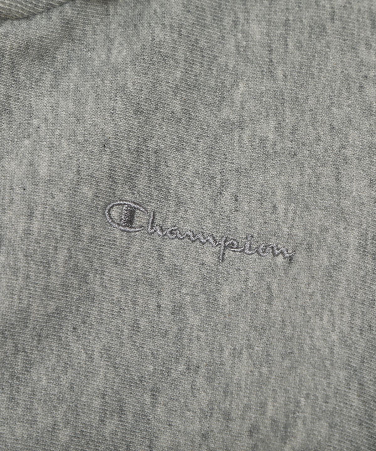 챔피온(CHAMPION) 여성 리버스위브 스몰 로고 루즈핏 후드 집업 Oxford Grey