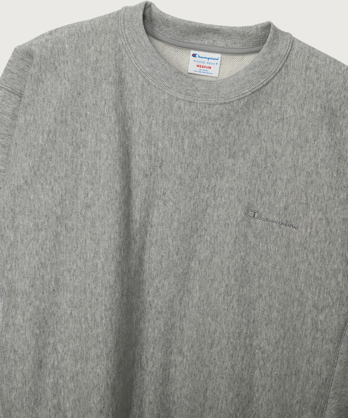 챔피온(CHAMPION) 여성 리버스위브 루즈핏 크루넥 스웨트셔츠 Oxford Grey