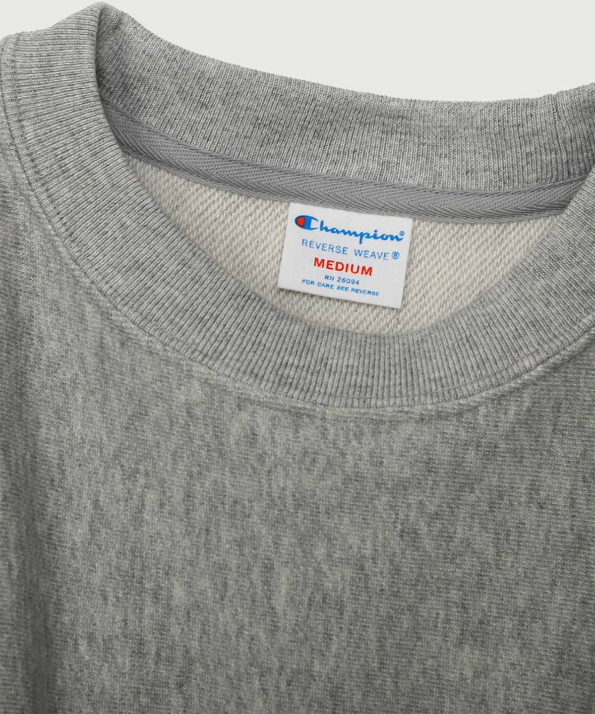 챔피온(CHAMPION) 여성 리버스위브 루즈핏 크루넥 스웨트셔츠 Oxford Grey