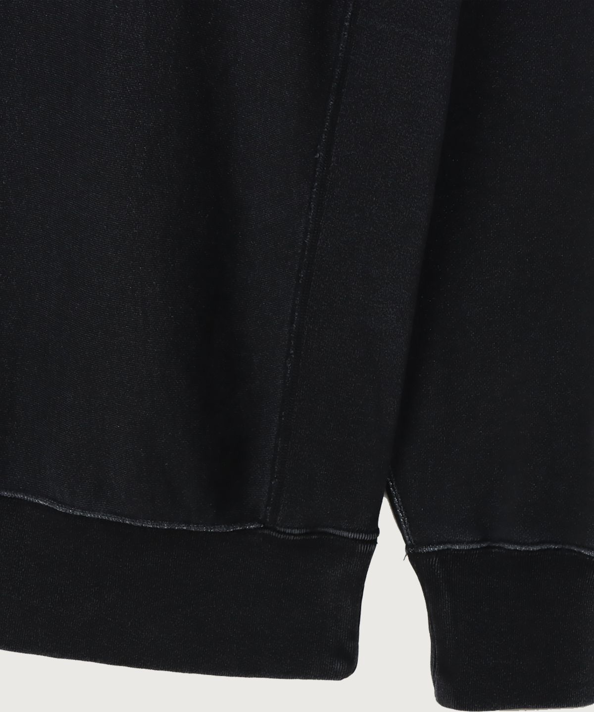 챔피온(CHAMPION) 리버스위브 루즈핏 스티치 크루넥 스웨트셔츠 Off Black