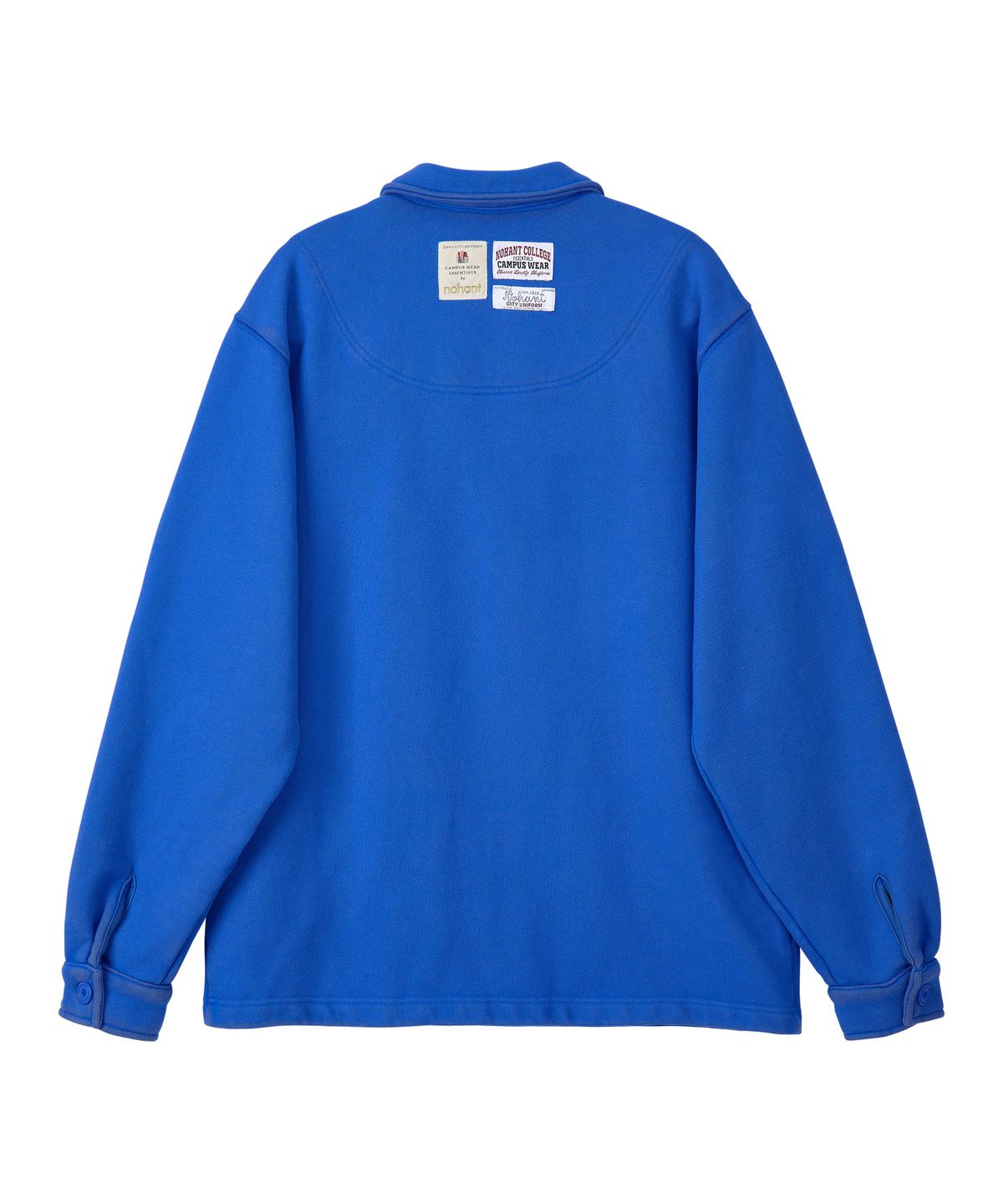 노앙(NOHANT) WASHED HEAVYWEIGHT FRENCH JACKET BLUE