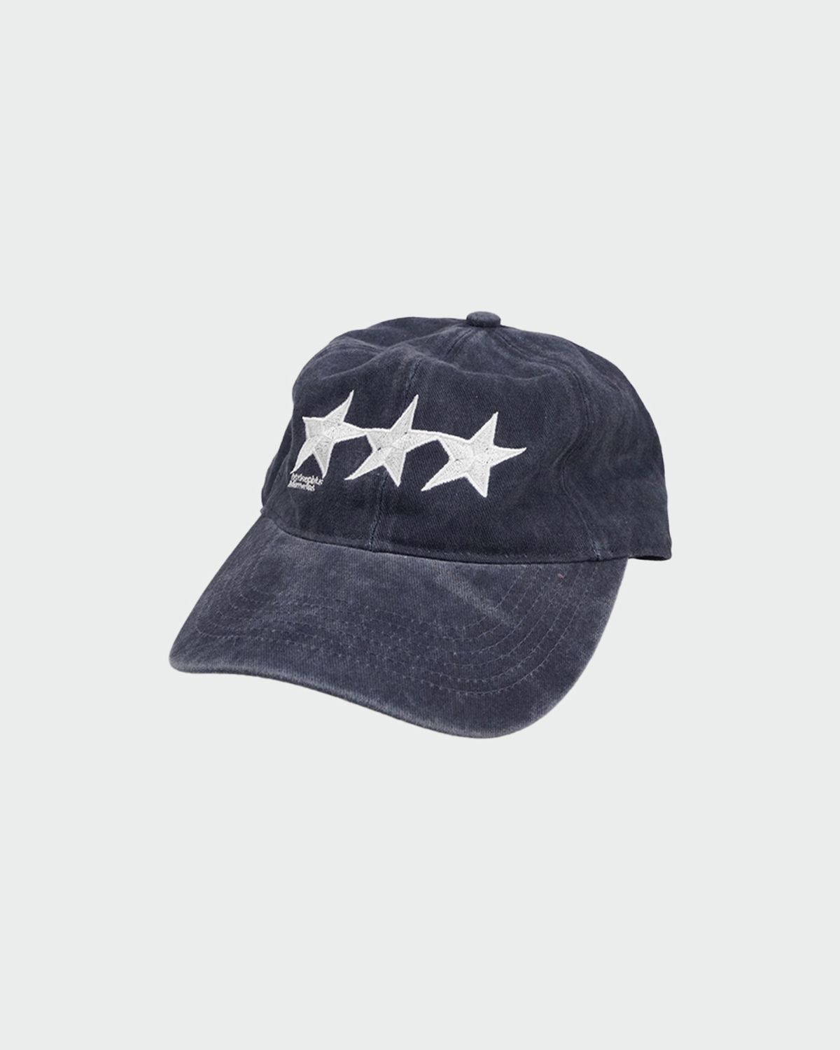 마이딥블루메모리즈(MY DEEP BLUE MEMORIES) SSSTAR STONE WASHED BALL CAP (NAVY)