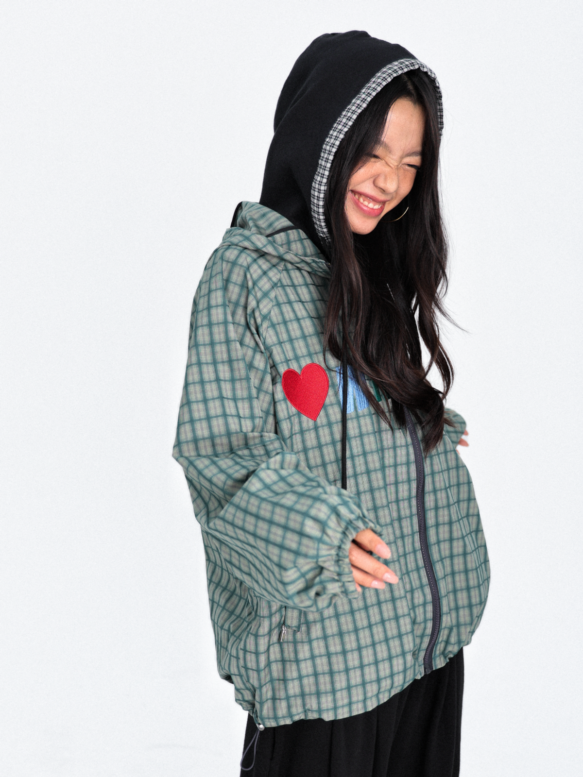 오운서(OWNSER) 마이 메모리 체크 윈드브레이커 (3 Colors)