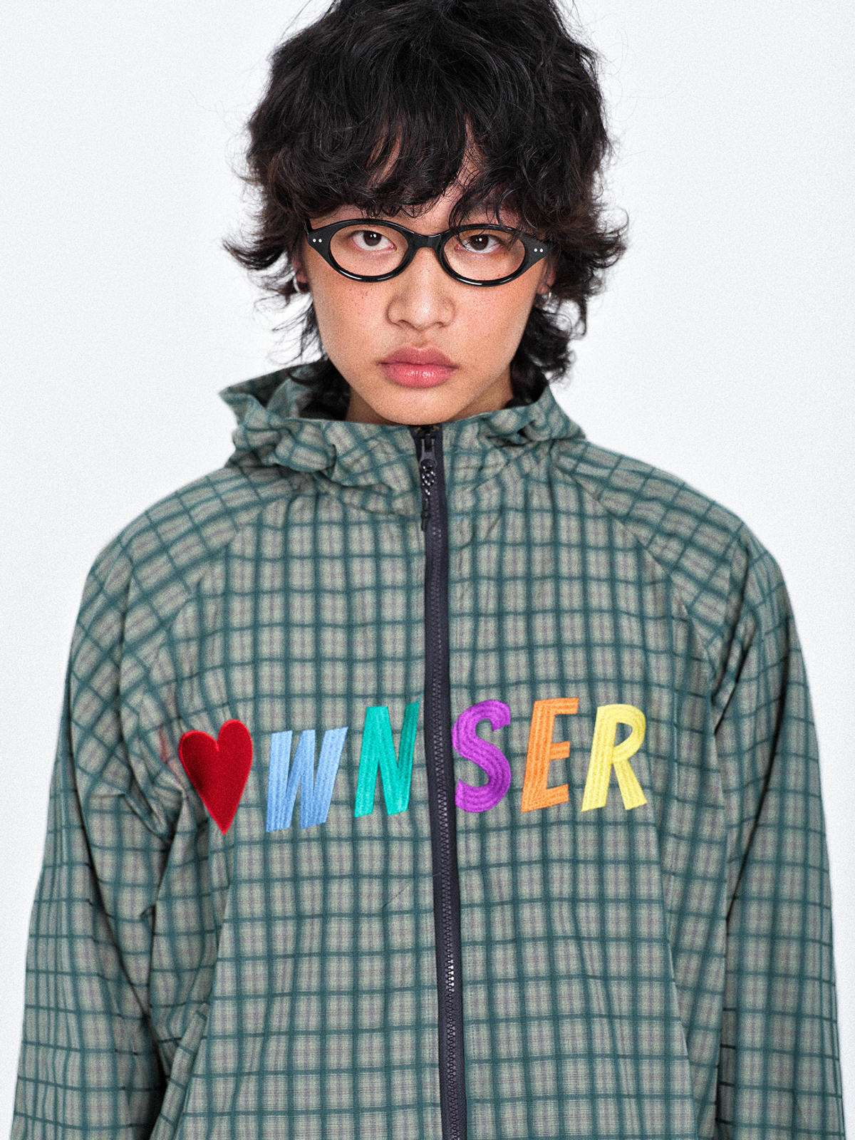 오운서(OWNSER) 마이 메모리 체크 윈드브레이커 (3 Colors)