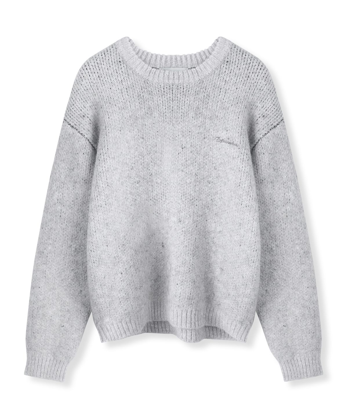 어반드레스(AVANDRESS) Heather Brush Round Knit_4Colors