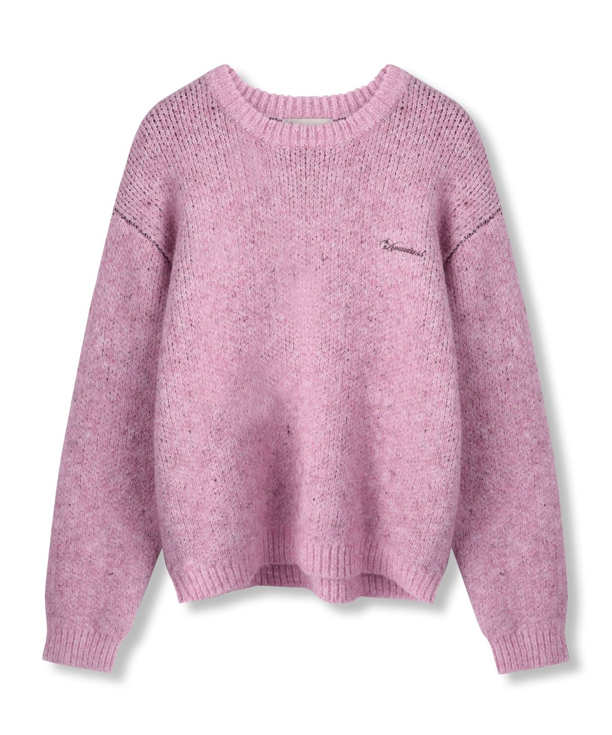 어반드레스(AVANDRESS) Heather Brush Round Knit_4Colors