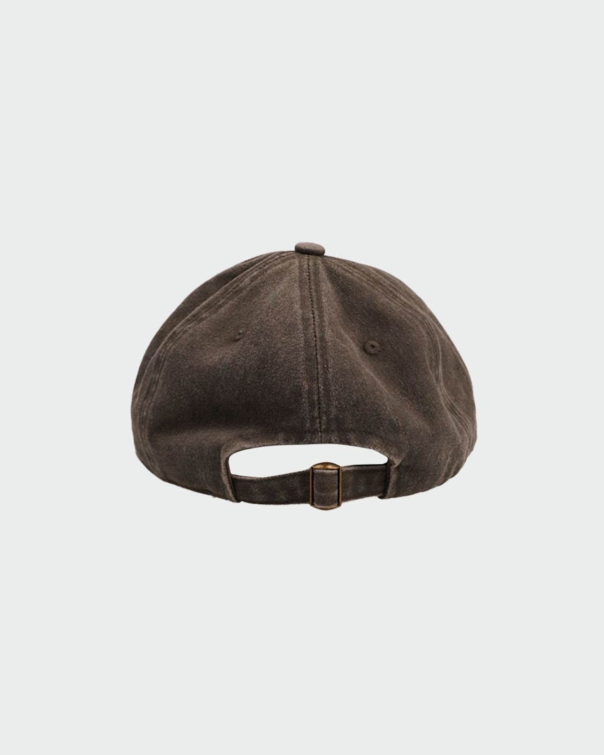 마이딥블루메모리즈(MY DEEP BLUE MEMORIES) SSSTAR STONE WASHED BALL CAP (BROWN)