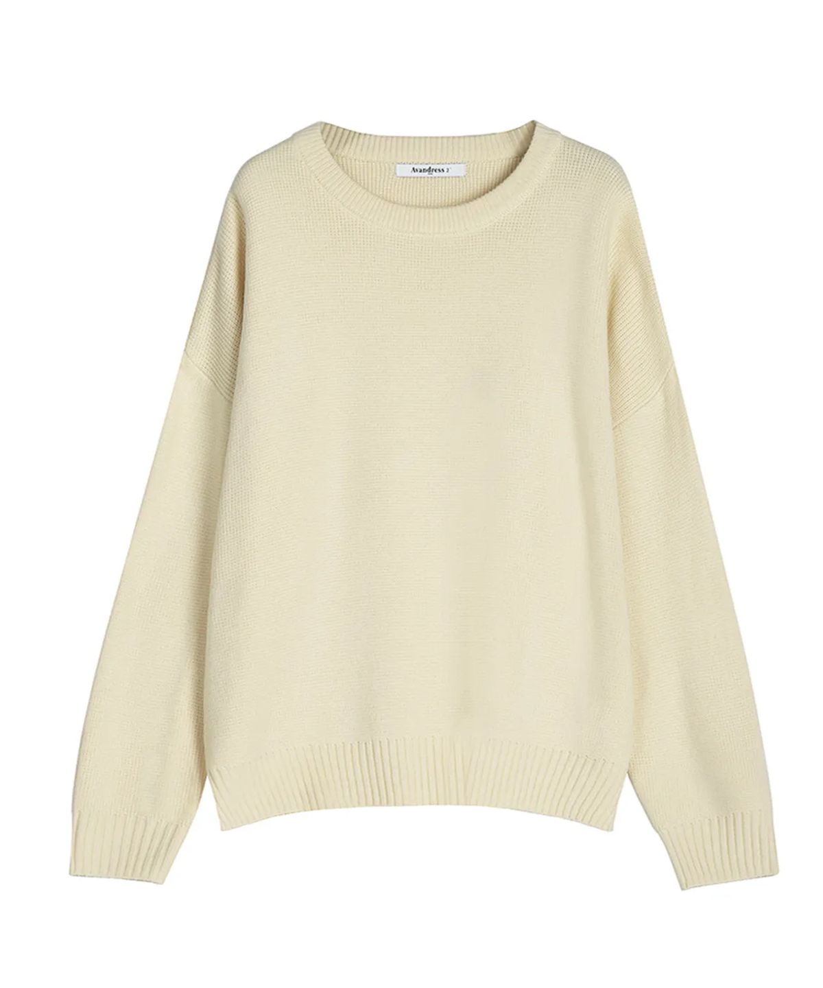 어반드레스(AVANDRESS) Washable CrewNeck Hachi Knit_8Colors