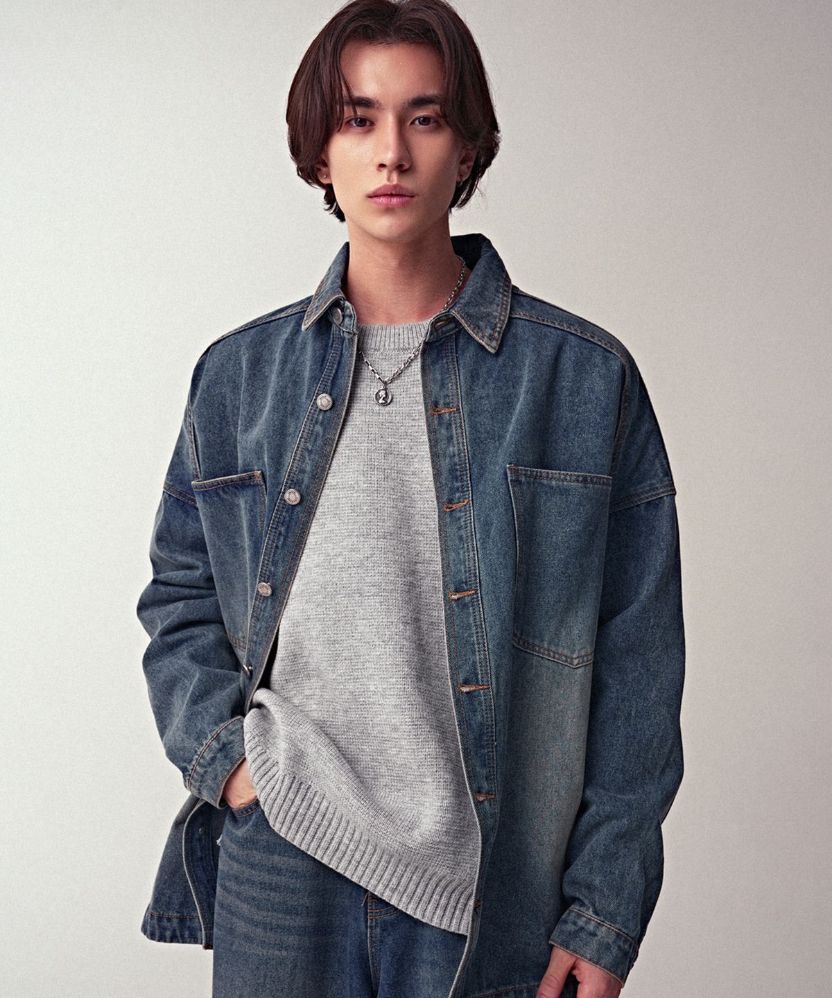어반드레스(AVANDRESS) Washable CrewNeck Hachi Knit_8Colors