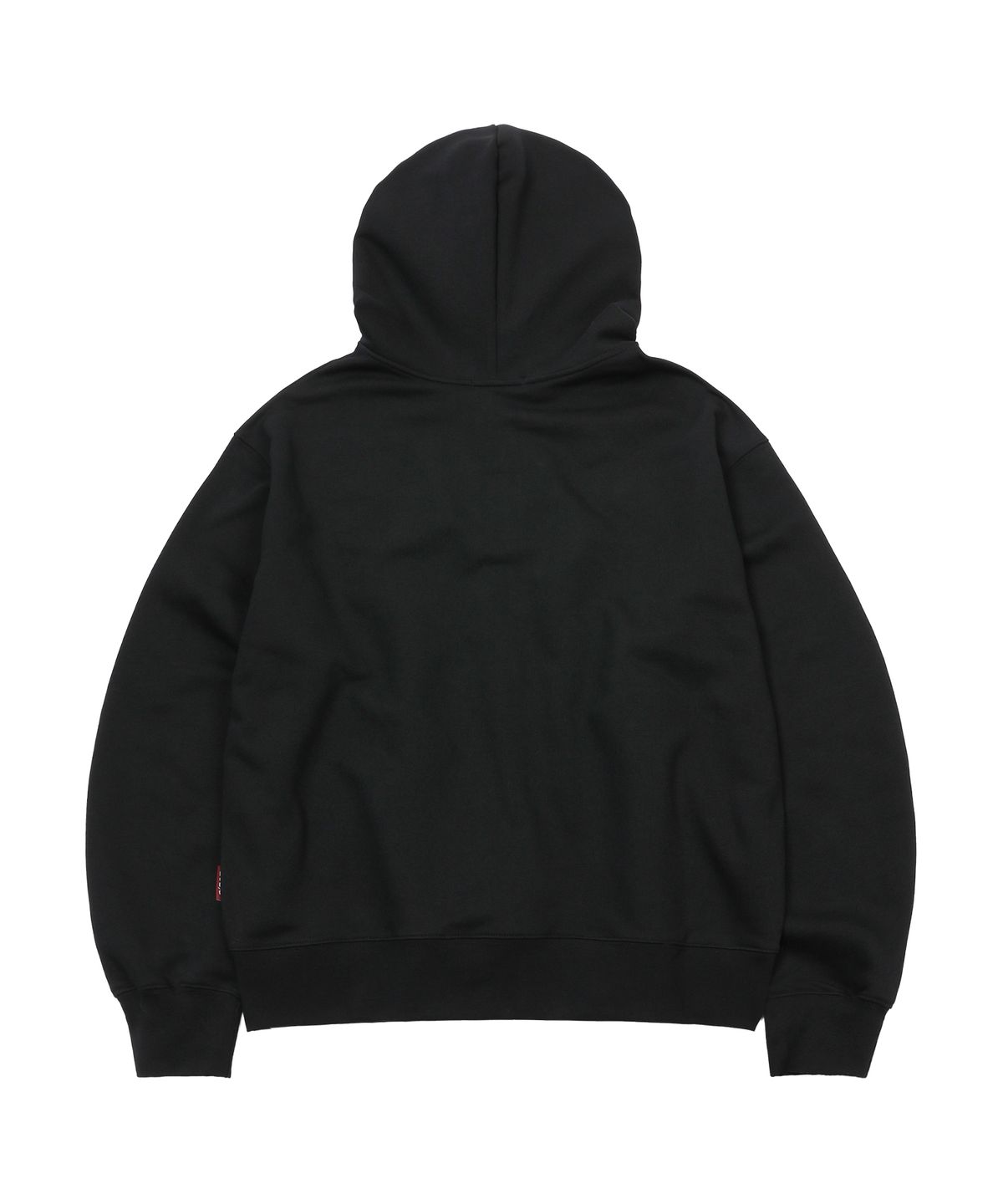 에스이에스티(S'EST) Solaris Applique Hoodie Zip Up Black