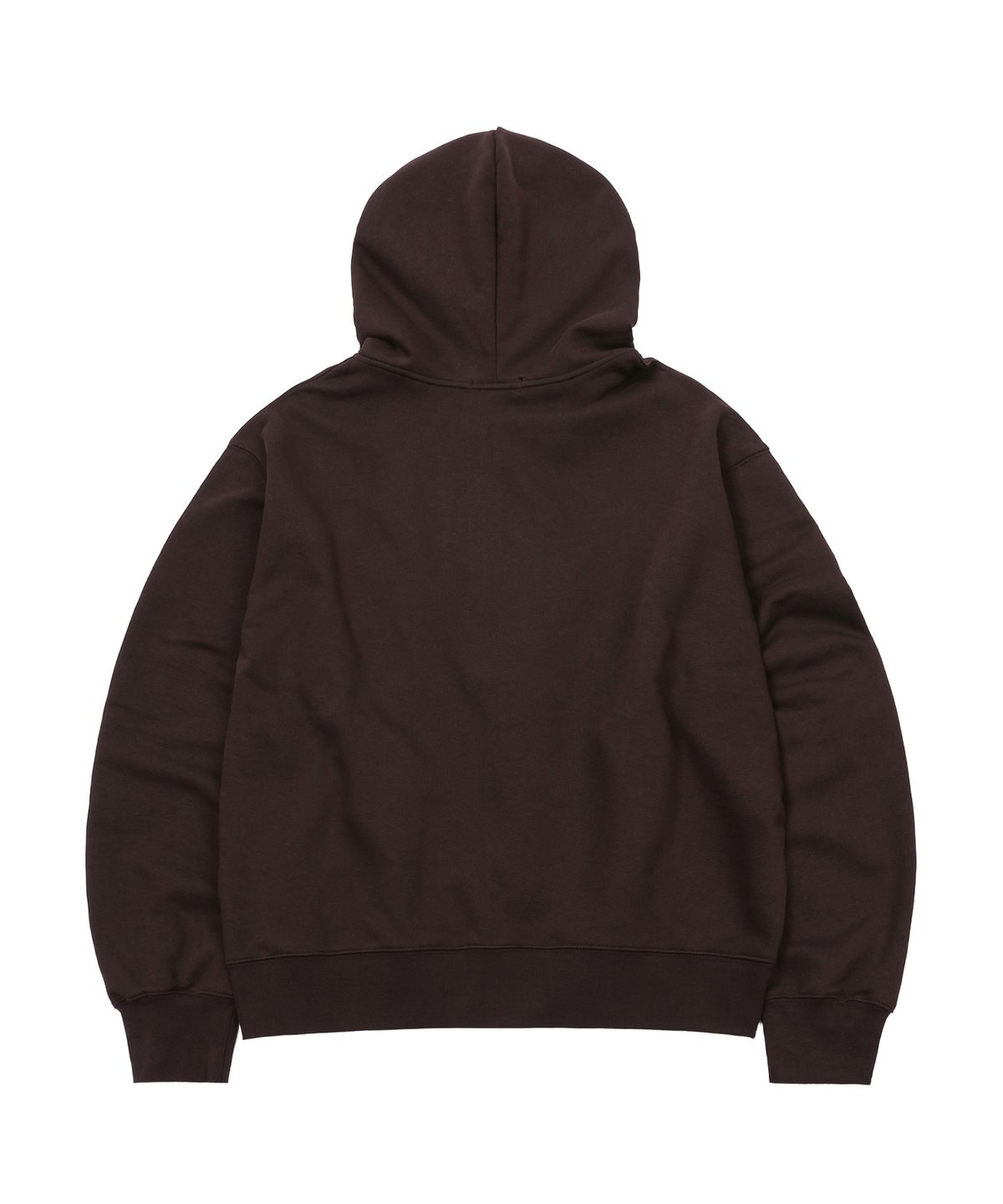 에스이에스티(S'EST) Solaris Applique Hoodie Zip Up Brown