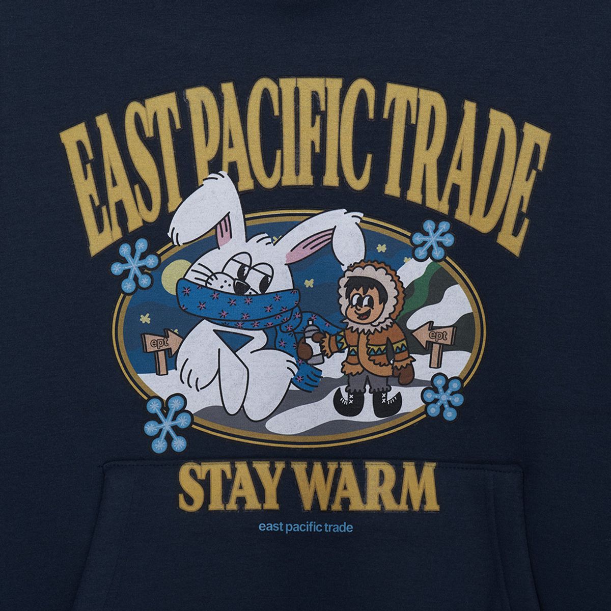 이피티(EPT) SNOW LAND HOODIE (NAVY)