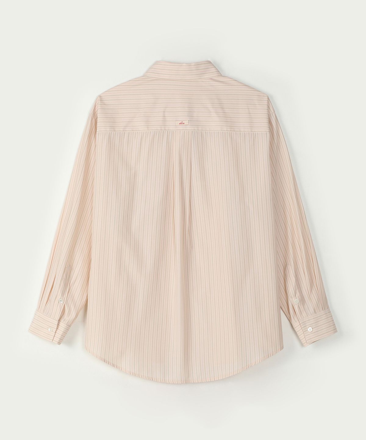 아위(AHWE) STRIPE OVERFIT SHIRT_PINK