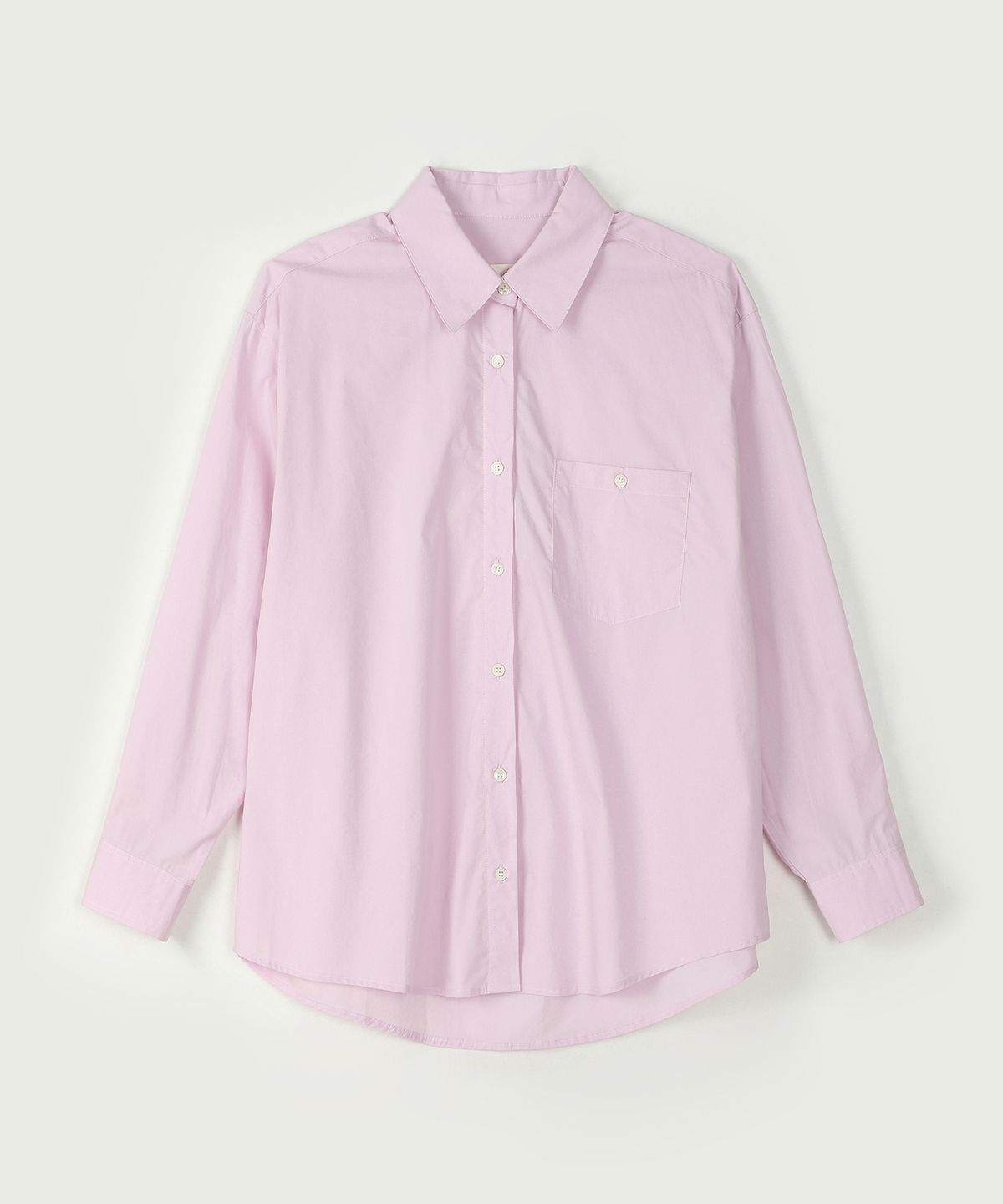 아위(AHWE) STRIPE OVERFIT SHIRT_L VIOLET