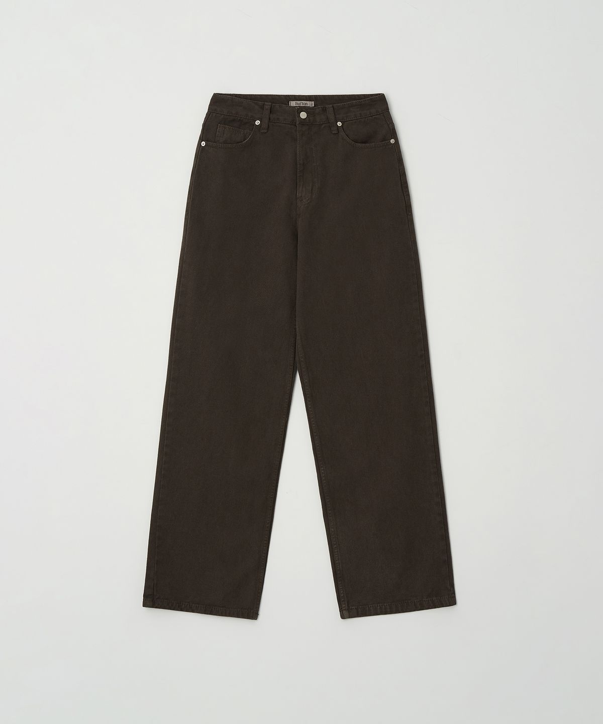 벗튼(BUT'TON) Dying Wide Pants (Brown)