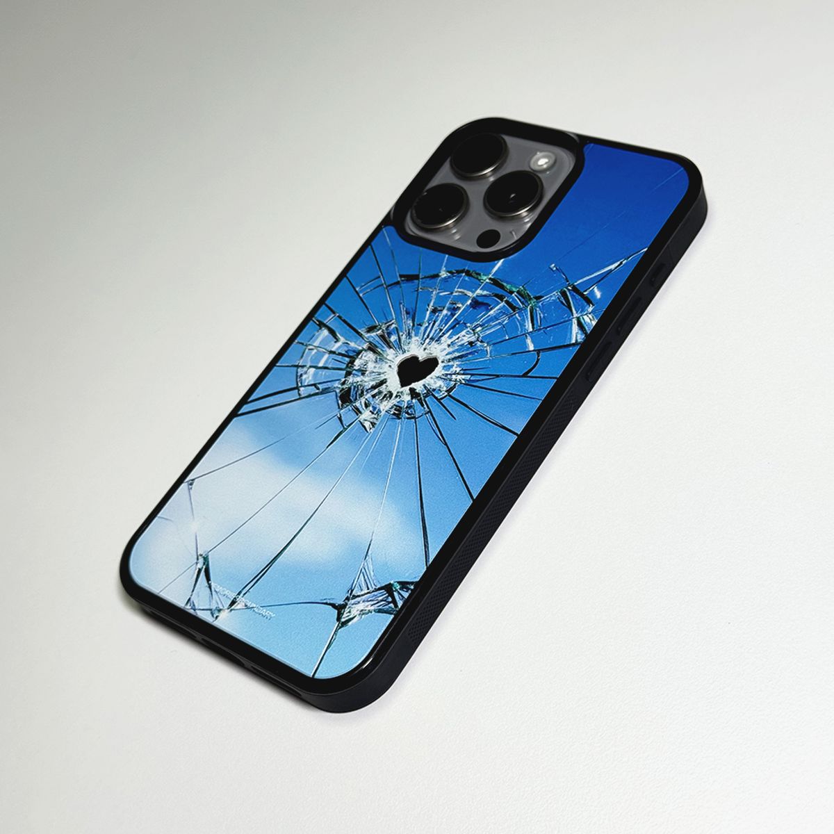 메모리즈바운더리(MEMORIESBOUNDARY) Crack of Sky Bumper Mirror Phone Case (MagSafe)