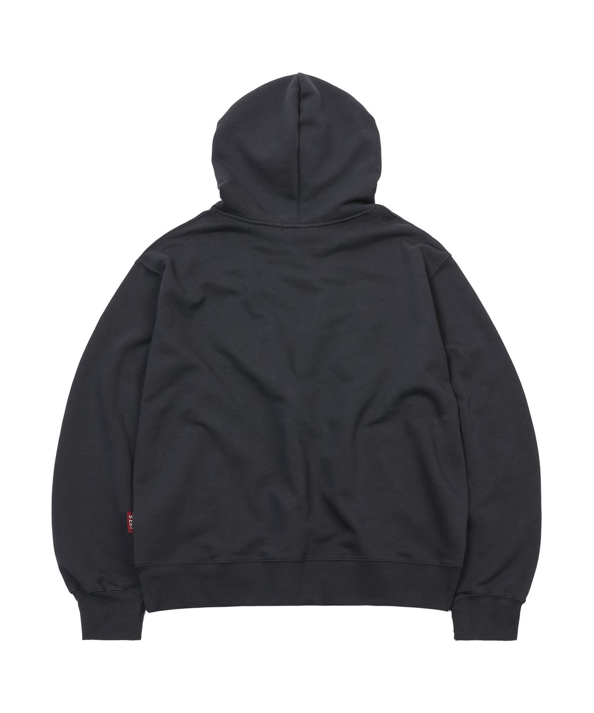 에스이에스티(S'EST) Solaris Applique Hoodie Charcoal