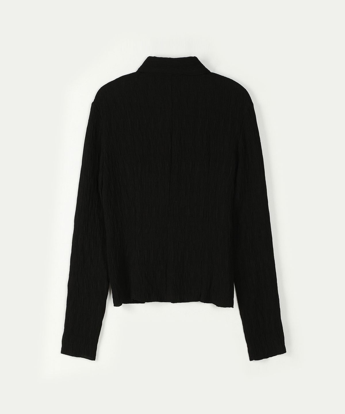 아위(AHWE) CRINKLE SHIRT_BLACK