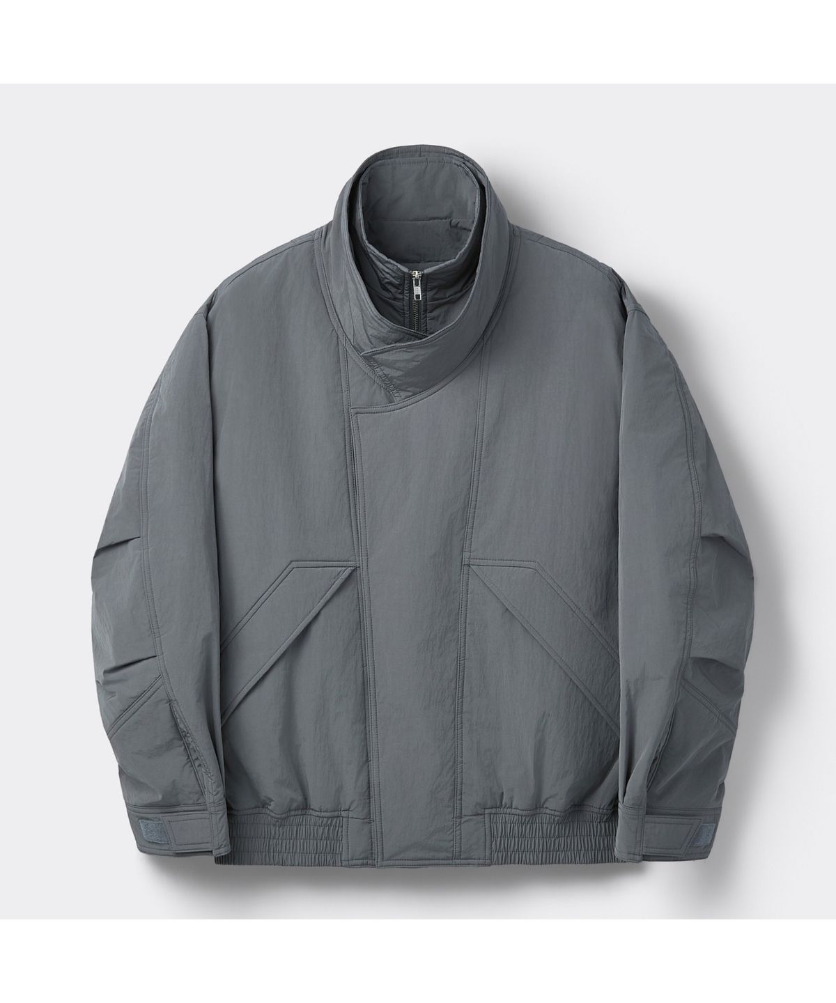 커스텀멜로우(CUSTOMELLOW) Racing Jacket CWUAW25612GYX