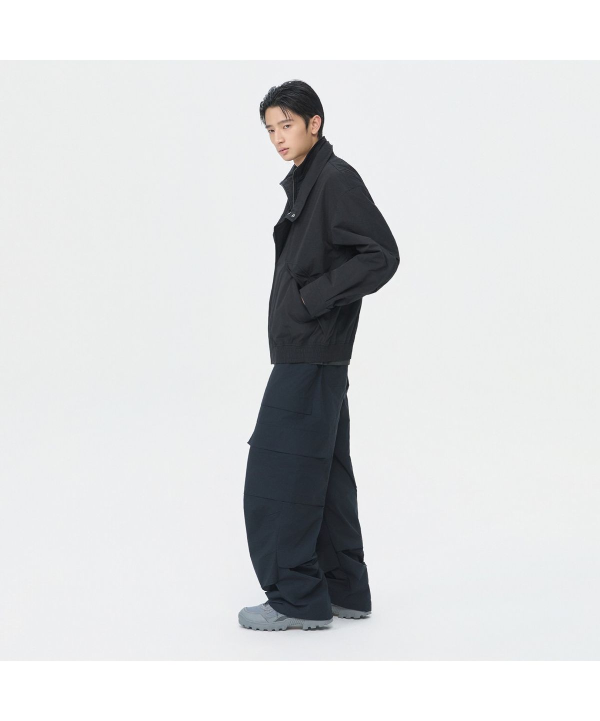 커스텀멜로우(CUSTOMELLOW) Racing Jacket CWUAW25612BKX