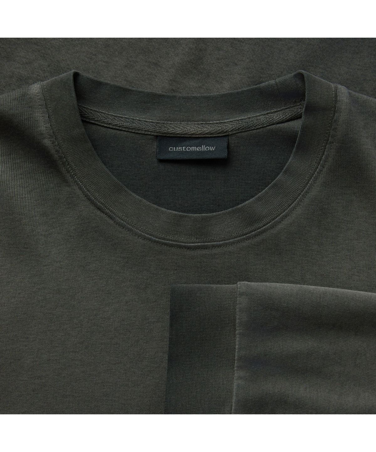커스텀멜로우(CUSTOMELLOW) Black Dyed T-shirt CWTAW25711BKX