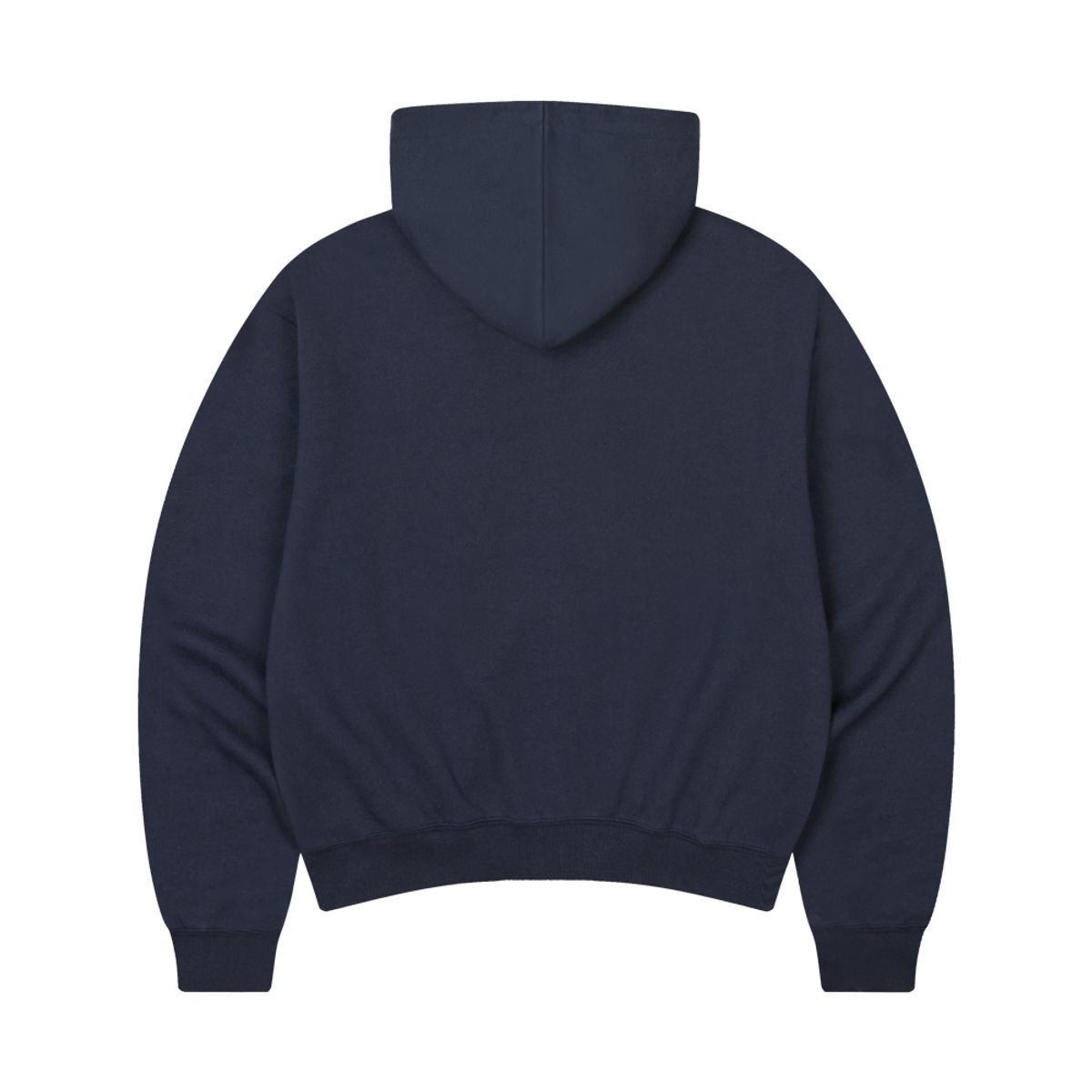 아모우(AMOU) Square Star Hoodie Zip Up NAVY
