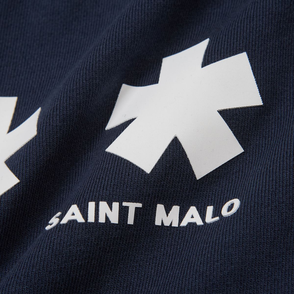아모우(AMOU) Square Star Hoodie Zip Up NAVY