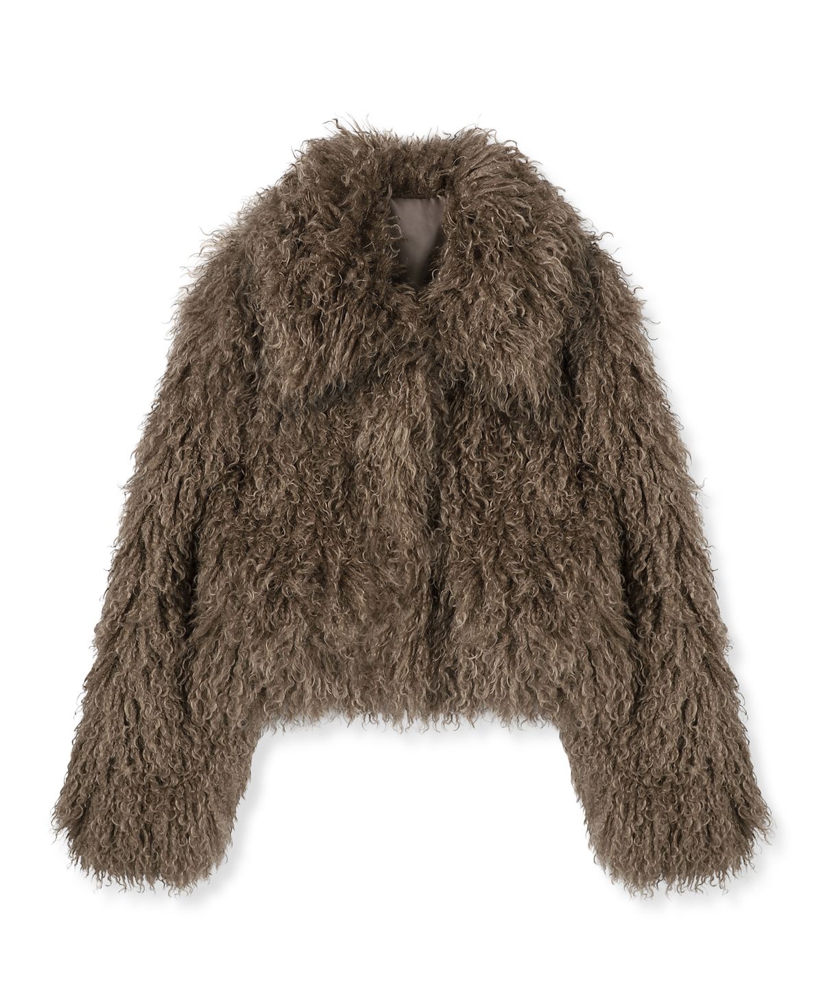 어반드레스(AVANDRESS) Wild Fluff Jacket BLACK